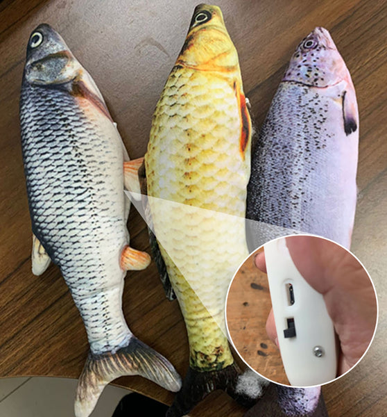 Electric Jumping Fish Simulation Electric Fish Toy