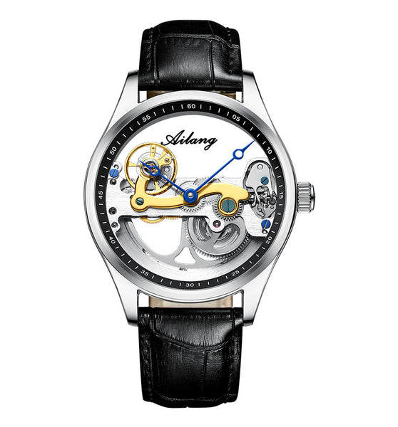 Automatic Mechanical Watch Creative Hollow Male Watch Generation Silicone Band Watch