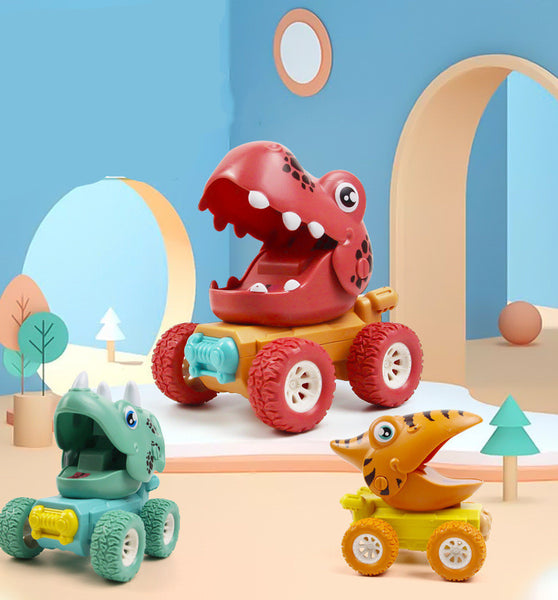 Dinosaur Push Car Sliding Animal Toy Car