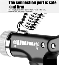 Single Pack Professional Hand Grip Strength Trainer, Carbon Fiber Foam Arm Muscle Finger Rehabilitation Fitness Equipment Hand Grip Strength Power Trainer Gripper Strengthener Adjustable Gym Exerciser