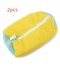 Shoes Laundry Bag Shoe Wash Bag For Washing Machine Reusable Zipper Shoe Washing Bag Sneaker Tennis Shoe Cleaner Kit Remove Dirt