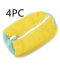Shoes Laundry Bag Shoe Wash Bag For Washing Machine Reusable Zipper Shoe Washing Bag Sneaker Tennis Shoe Cleaner Kit Remove Dirt