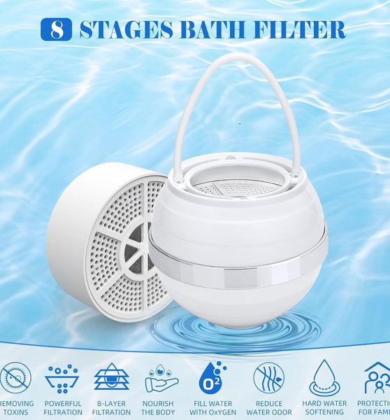 Bathtub Filter Bath Treasure Hanging Installation-free Shower Filter